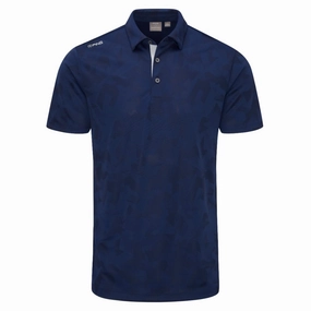Ping Romy Polo Shirt - Navy warm weather Ultimate Fit