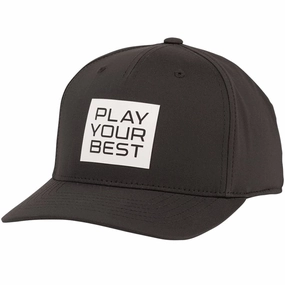 Ping Stacked PYB Cap - Black/White Weekend Vibes Back-to-School Accessory