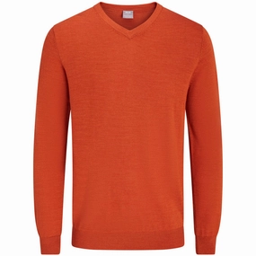 Ping Sullivan Pullover - Dark Russet Marl Comfy Fit Festival wear