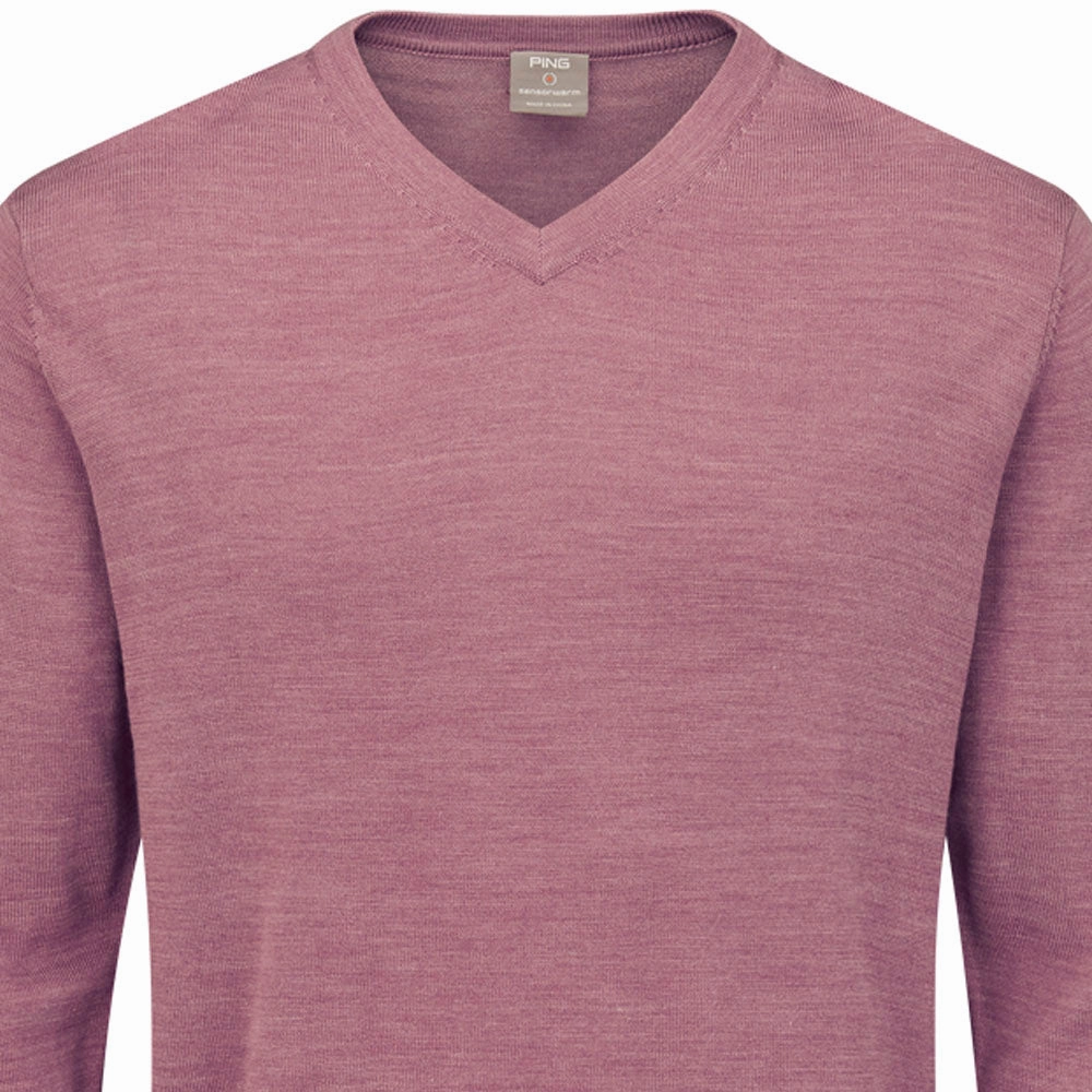 Ping Sullivan Pullover - Rosewood Marl Side Pockets