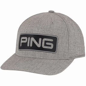 Ping Tour Classic Cap - Heather Grey Balanced Look Everyday Pick