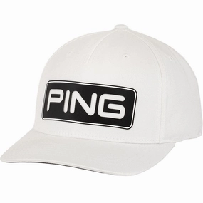 Ping Tour Classic Cap - White/Black Durable Build