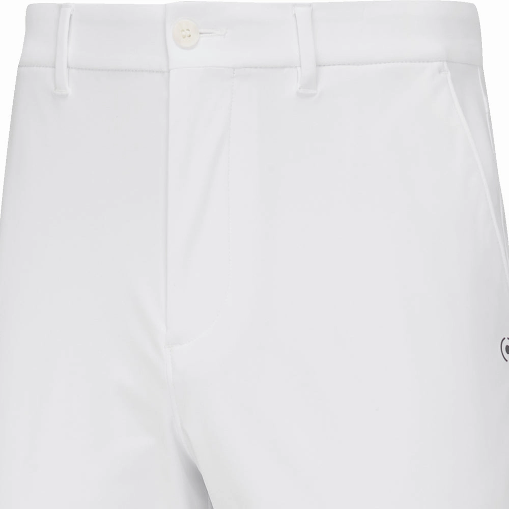 Friction Resistant Fabric Ping Tour Tapered Performance SensorCool Trousers - White