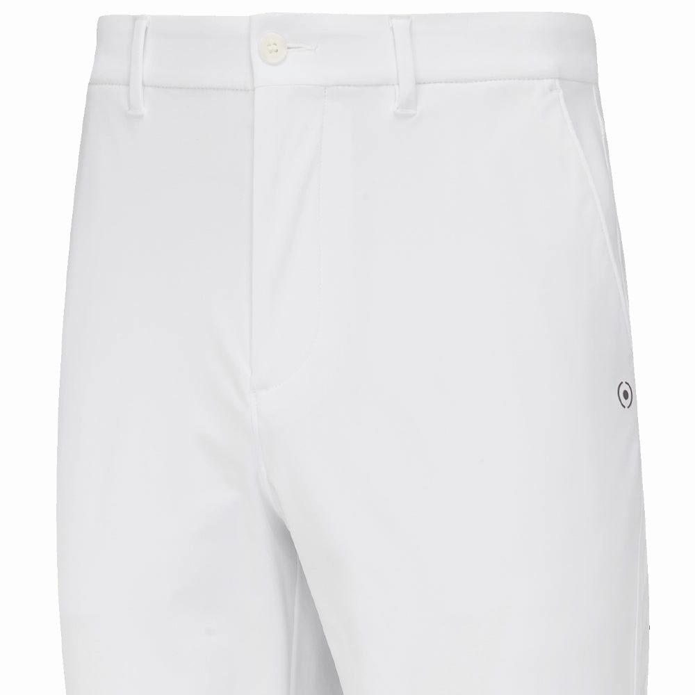 Recyclable Fabric Blend All Season Ping Tour Tapered Performance SensorCool Trousers - White