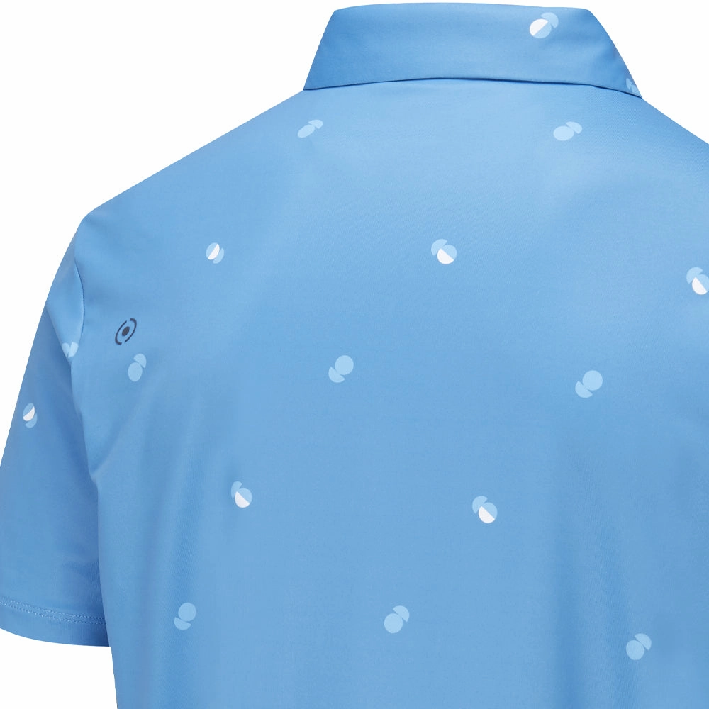 Cool Style Timeless Wear Ping Two Tone SensorCool Polo Shirt - Danube/Infinity Blue