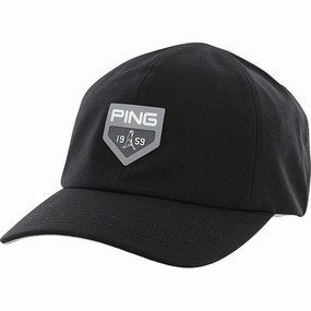 Vacation Mood Sun Scene Ping Walker Cap - Black