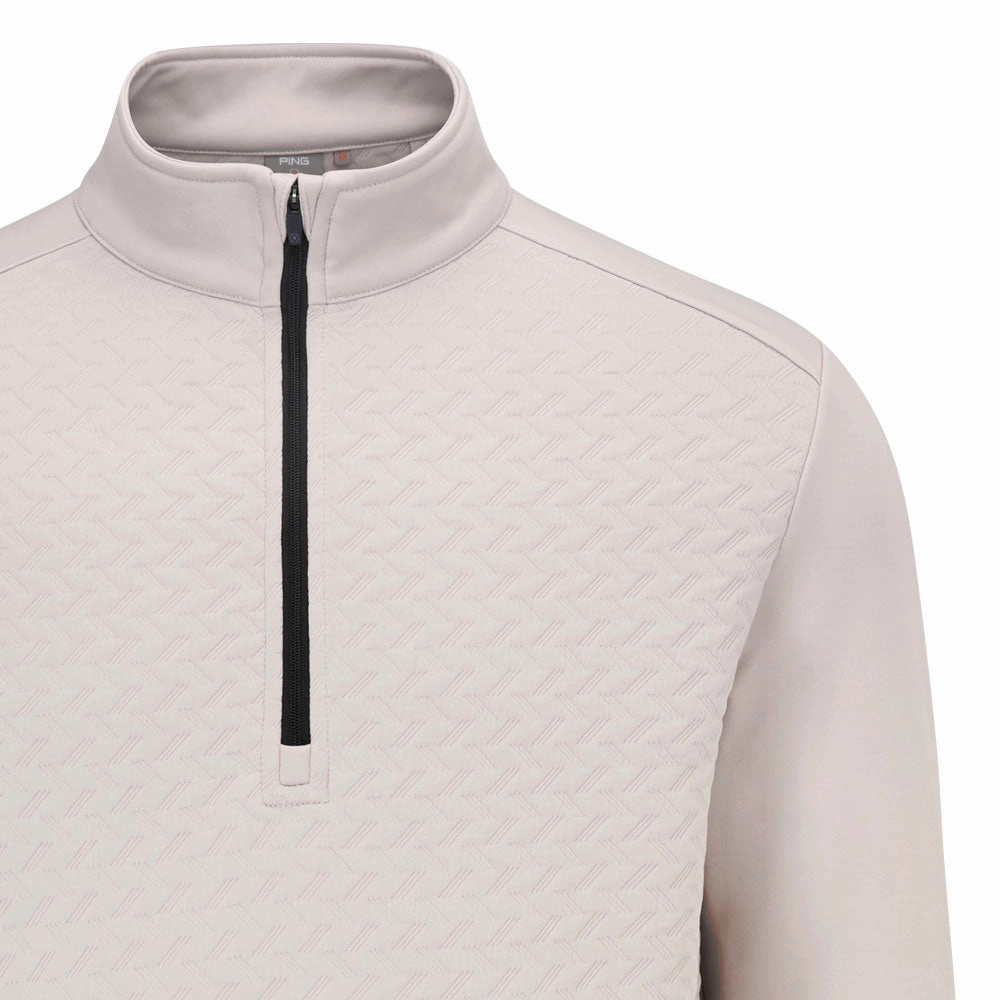 Pullover product brand name recognition Ping Whister 1/2 Zip Pullover - Mushroom
