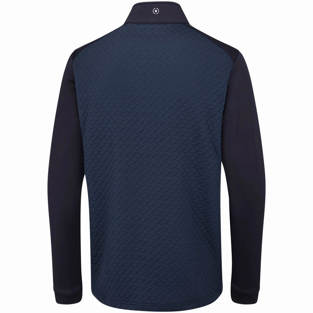 Ping Whister 1/2 Zip Pullover - Navy Denim product flannel coziness