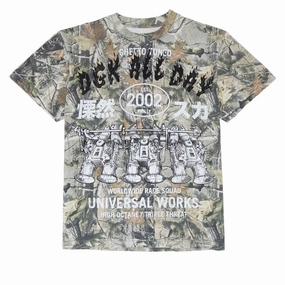 DoubleLayeredCollar mix and match DGK Hakosuka T-Shirt - Tree Camo
