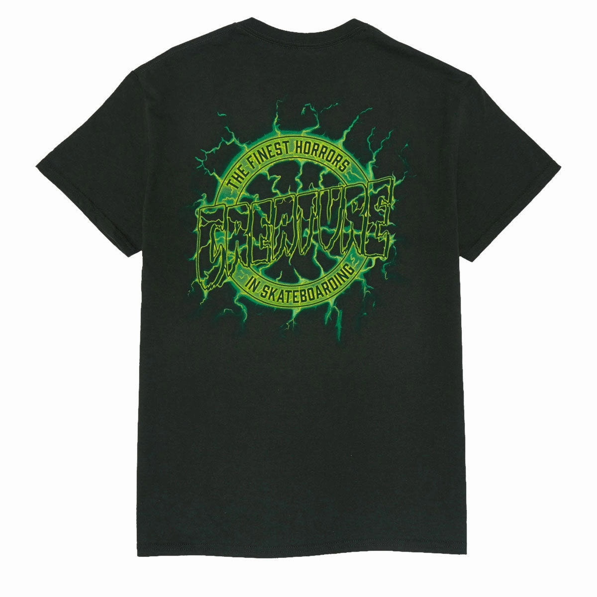 Moisture Management High-Quality Cotton Creature Finest Strike T-Shirt - Forest