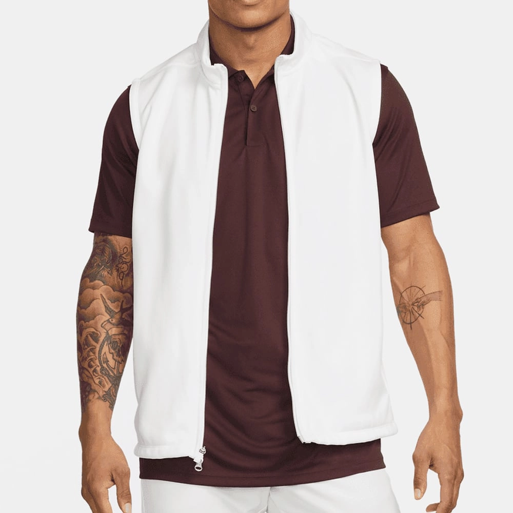 Quick Drying Nike Dri-FIT Victory Polo Shirt - Burgundy Crush/White