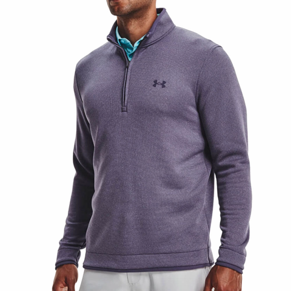 Stylish Comfort Generic Under Armour Storm SweaterFleece 1/2 Zip Sweater - Twilight Purple