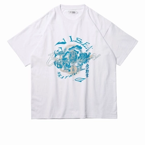 Evisen Enma White T-Shirt - White QuickDry Material Flattering Design