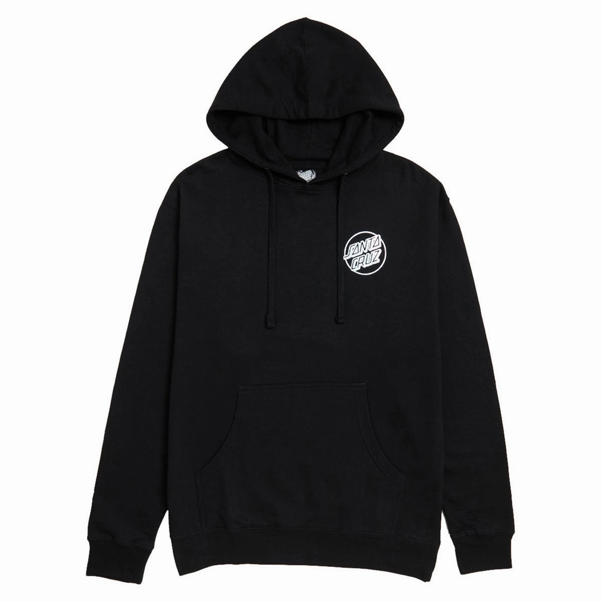 Santa Cruz Womens Opus Dot Relaxed Hoodie - Black/Diamond Foil winter clothing Dragonfly like