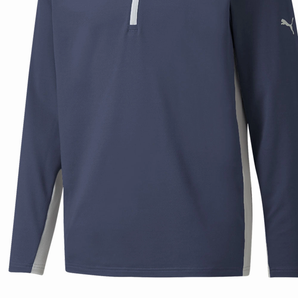 product watch punctuality Fashion Layer Puma Gamer 1/4 Zip Pullover - Navy Blazer