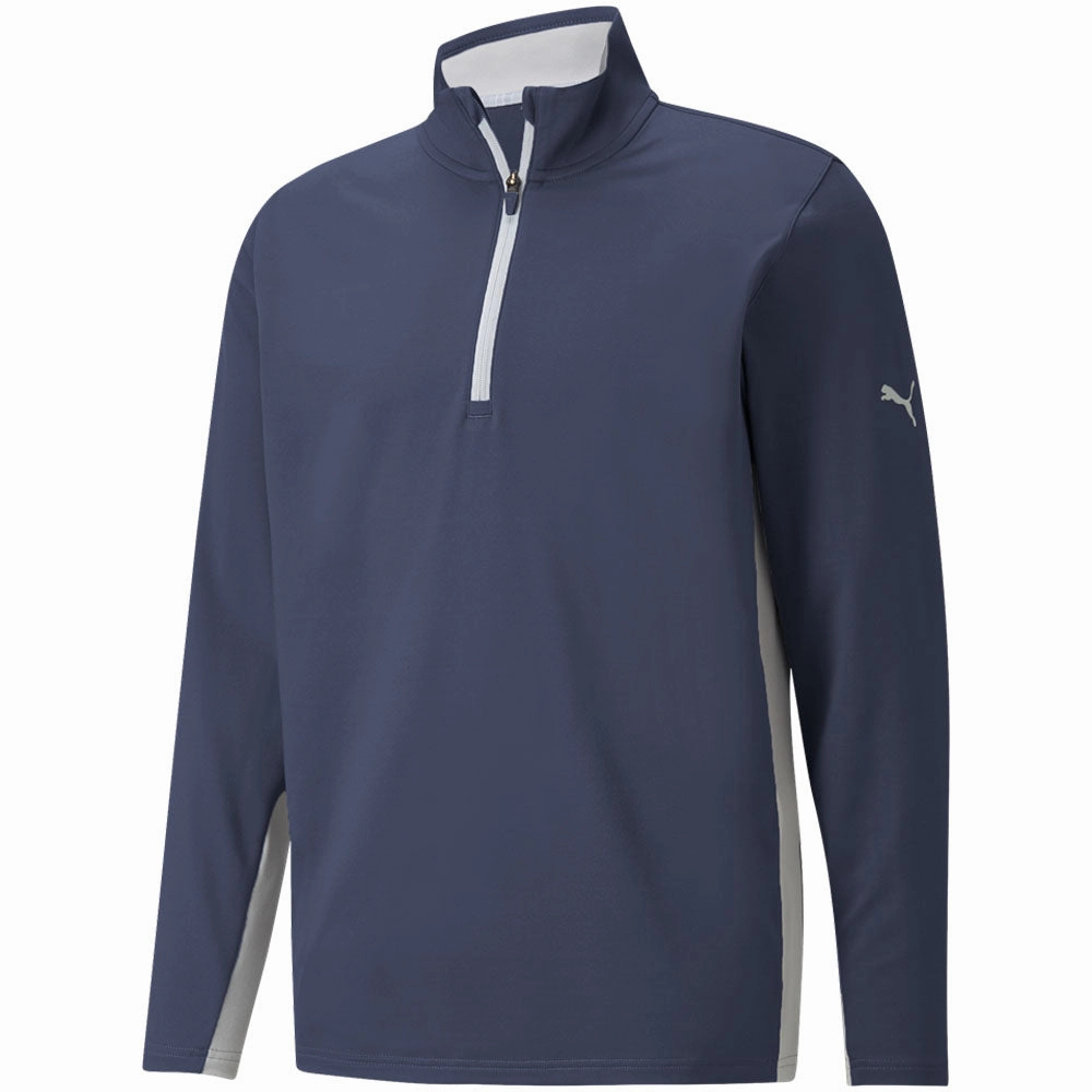 Puma Gamer 1/4 Zip Pullover - Navy Blazer product luxury factor Layer Chic
