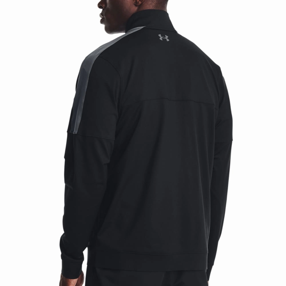 Under Armour Storm Full Zip Mid Layer Pullover - Black Weekend Active Stretchy