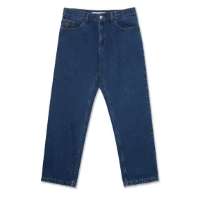 Polar 89! Denim Jeans - Dark Blue High-rise waist