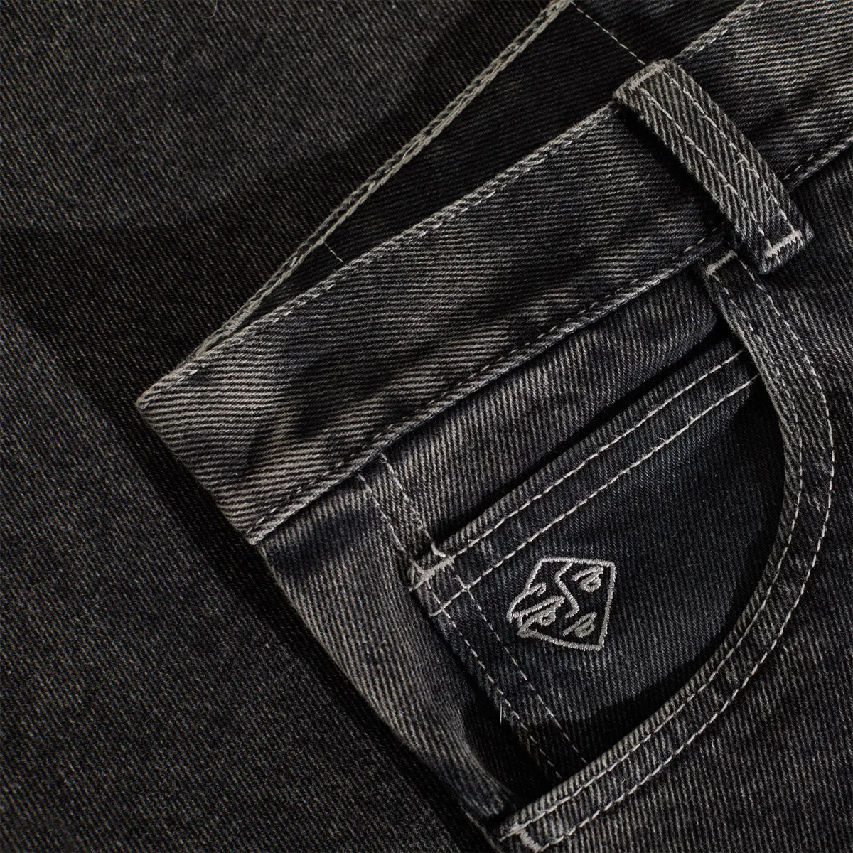 Polar 89! Denim Jeans - Silver Black Street Ready