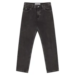 Polar 89! Denim Jeans - Silver Black Breathable mesh design Perfect Design