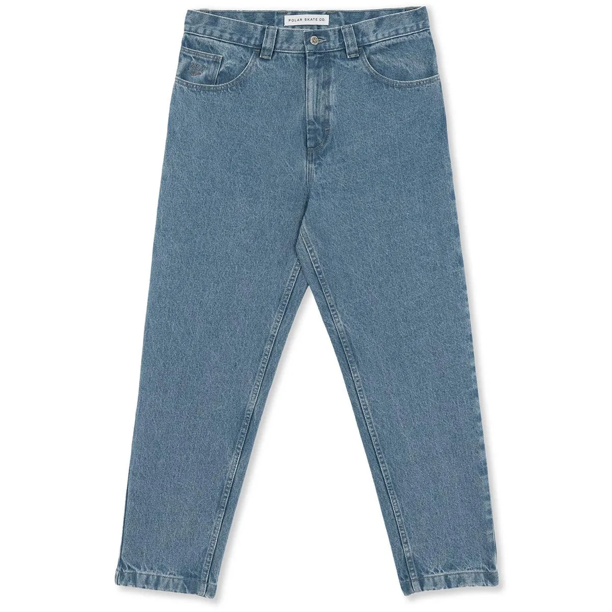 Polar 92! Denim Jeans - Mid Blue Windproof Membrane