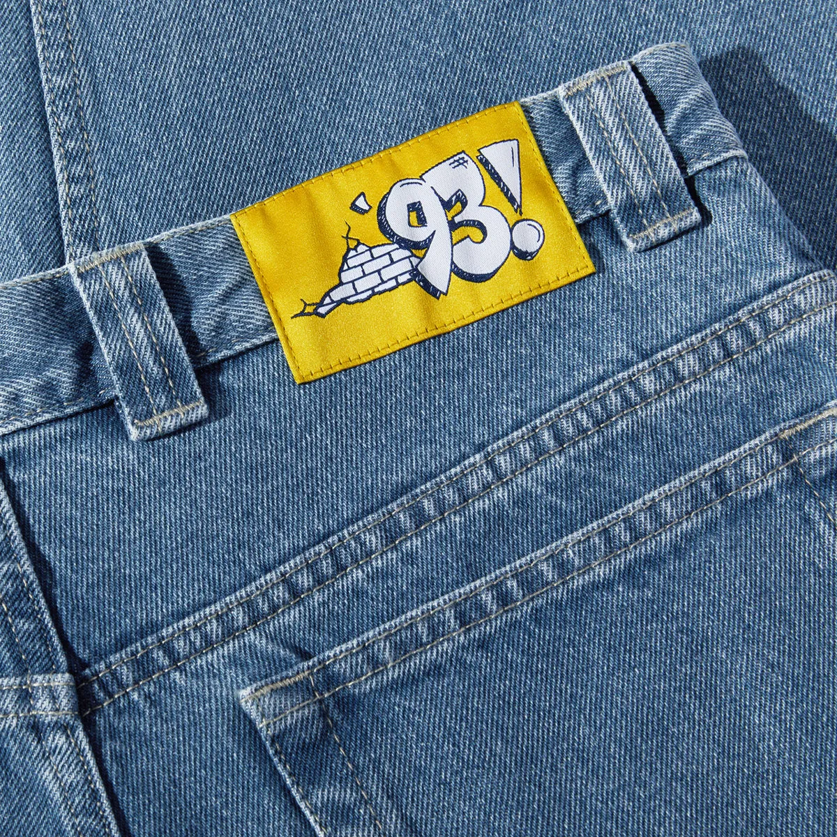Flexible Movement Comfort for All Polar 93! Denim Jeans - Mid Blue