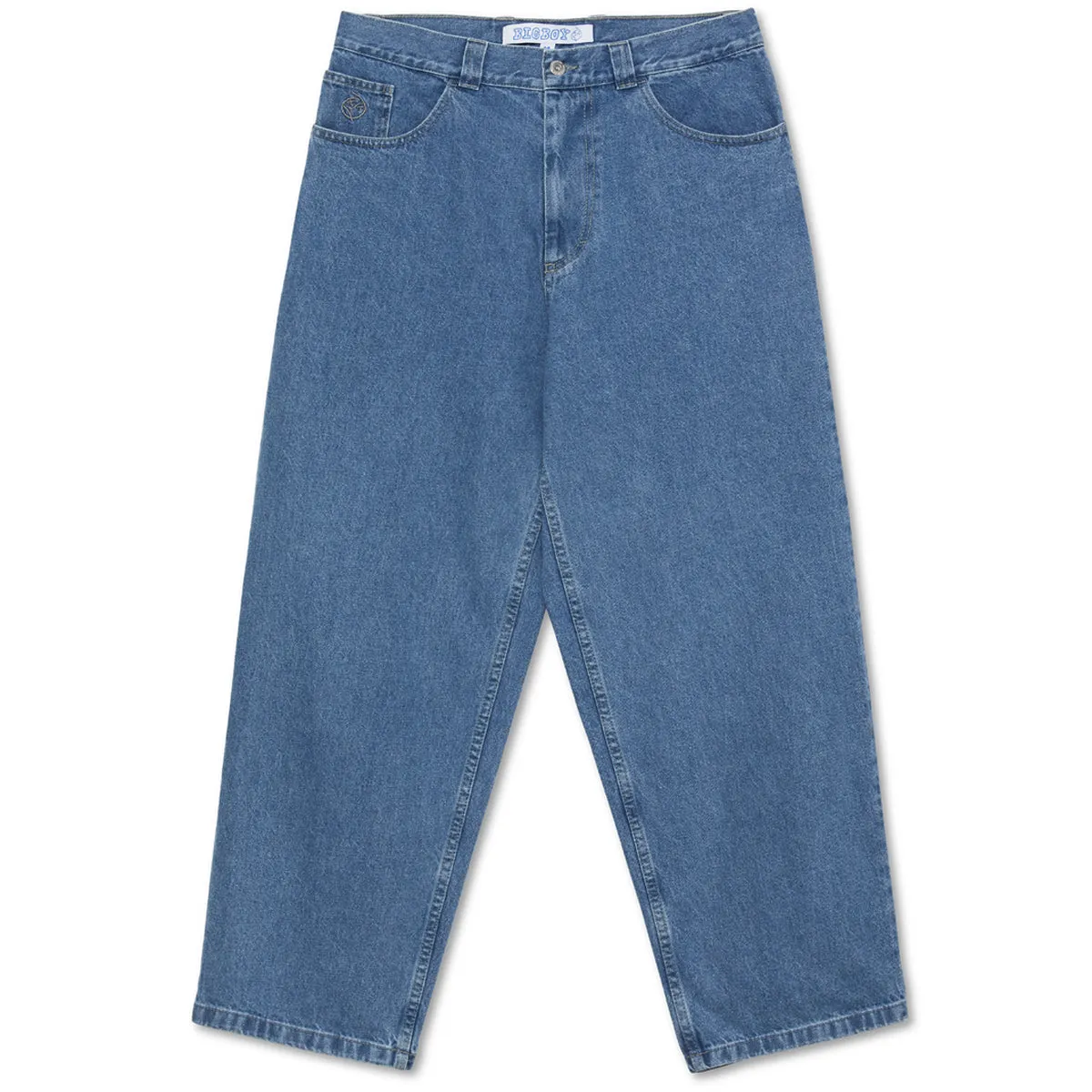 Polar Big Boy Jeans - Mid Blue TaperedLeg Modern Utility