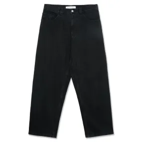 Snug Fit Layered Style Polar Big Boy Jeans - Pitch Black