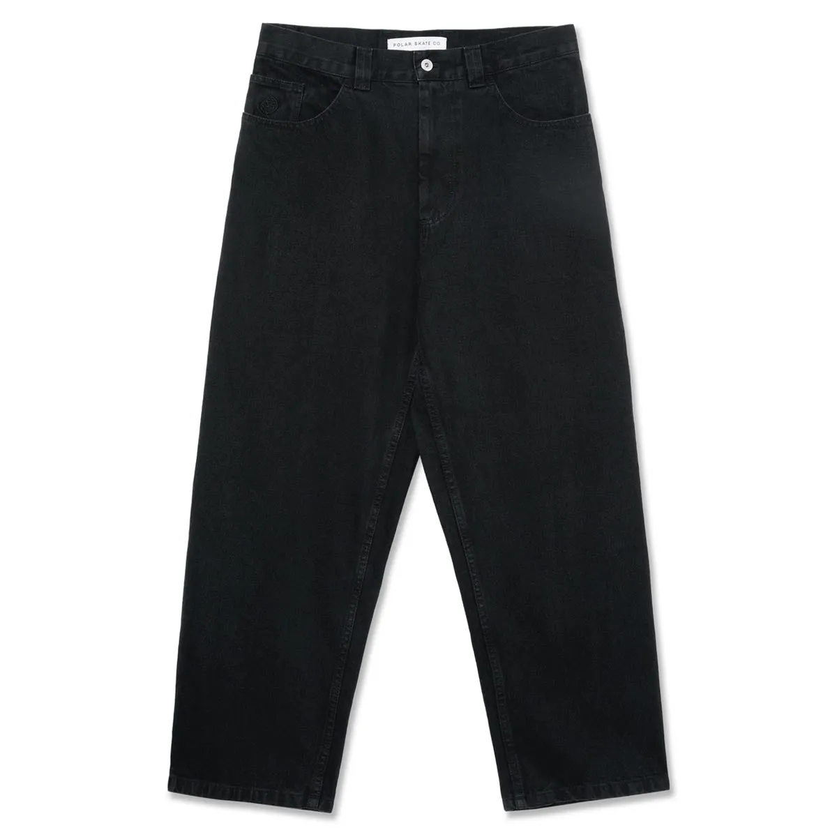 Snug Fit Layered Style Polar Big Boy Jeans - Pitch Black