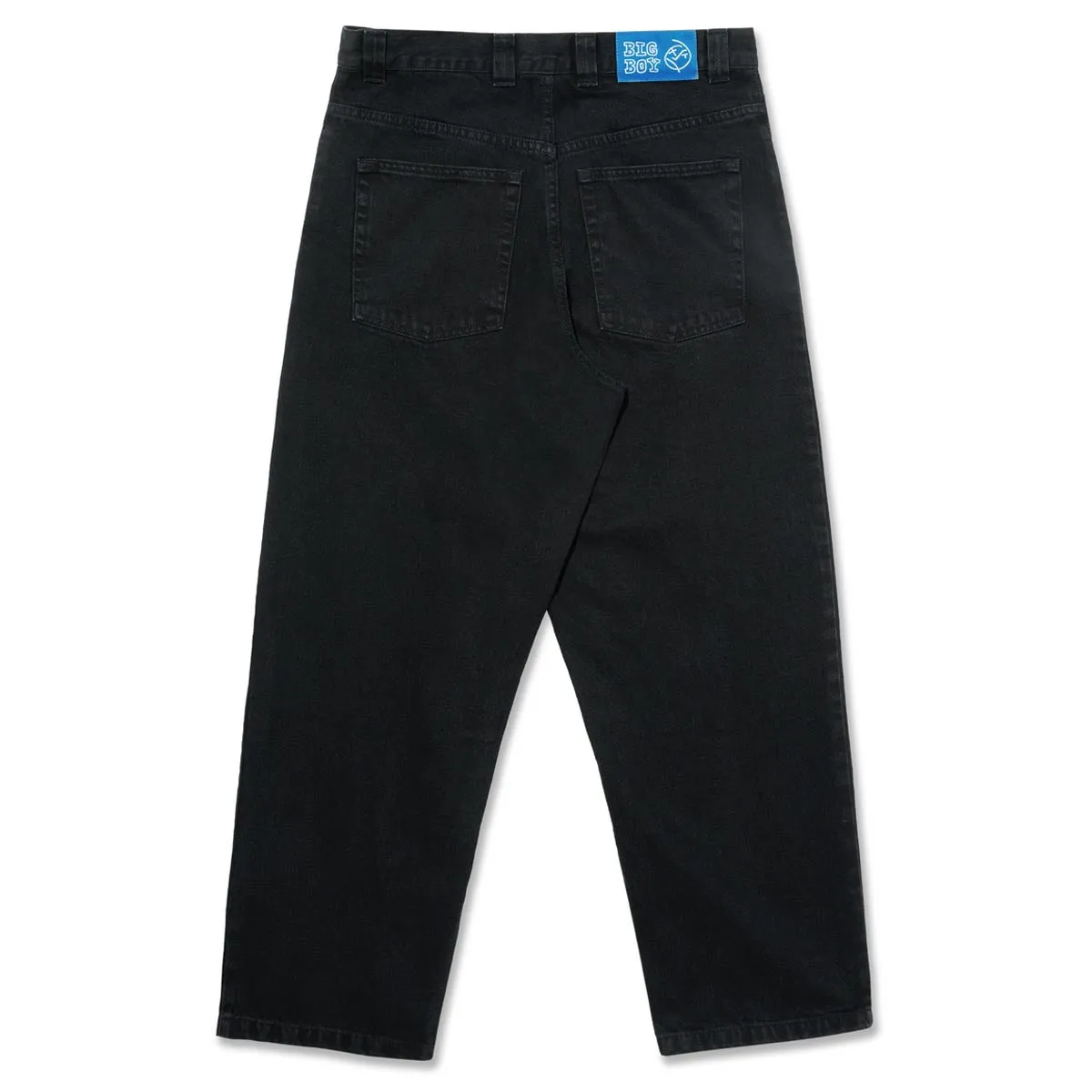 Polar Big Boy Jeans - Pitch Black Relaxed Design Wear