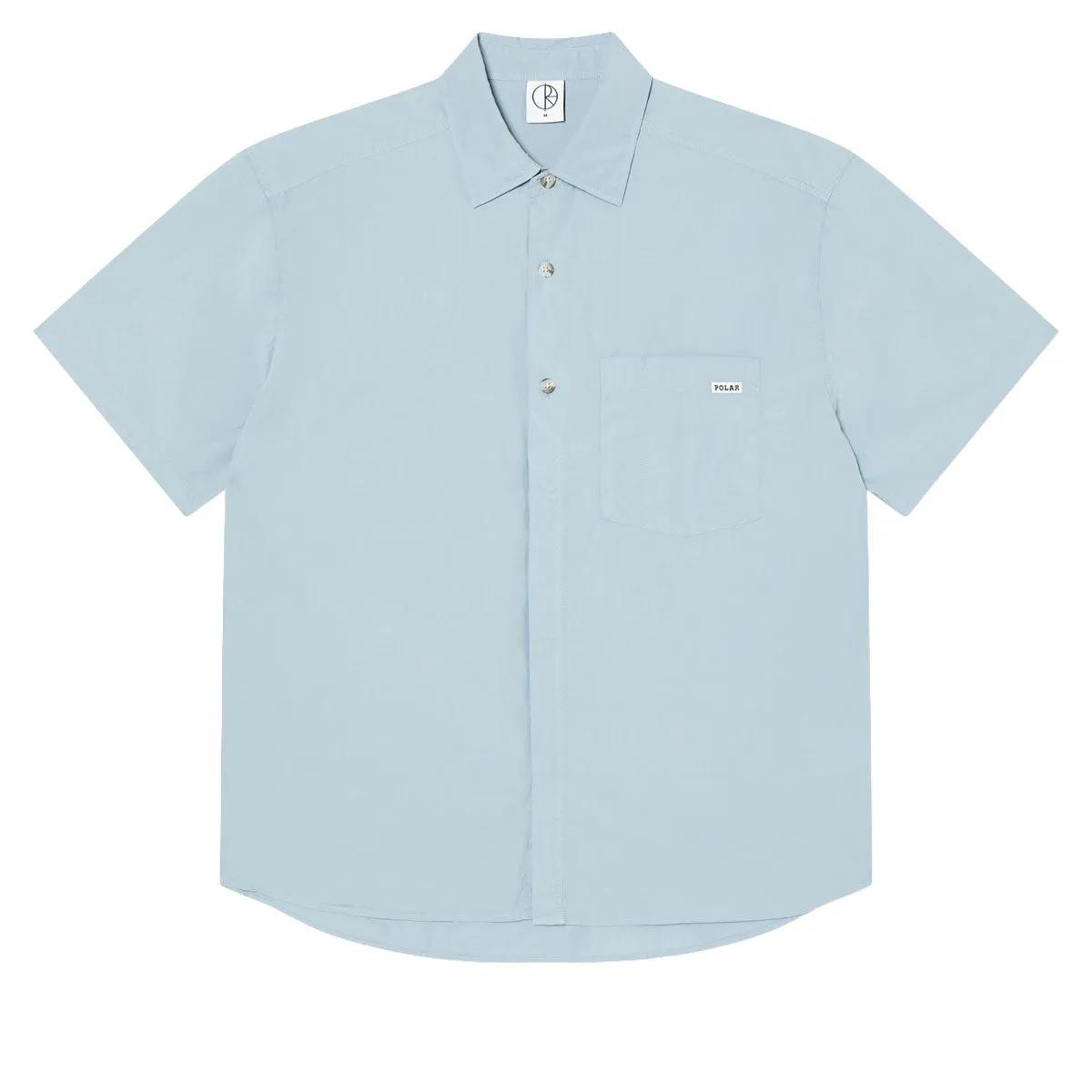Polar Mitch Long Sleeve Shirt - Dove Blue Seamless Side Panels