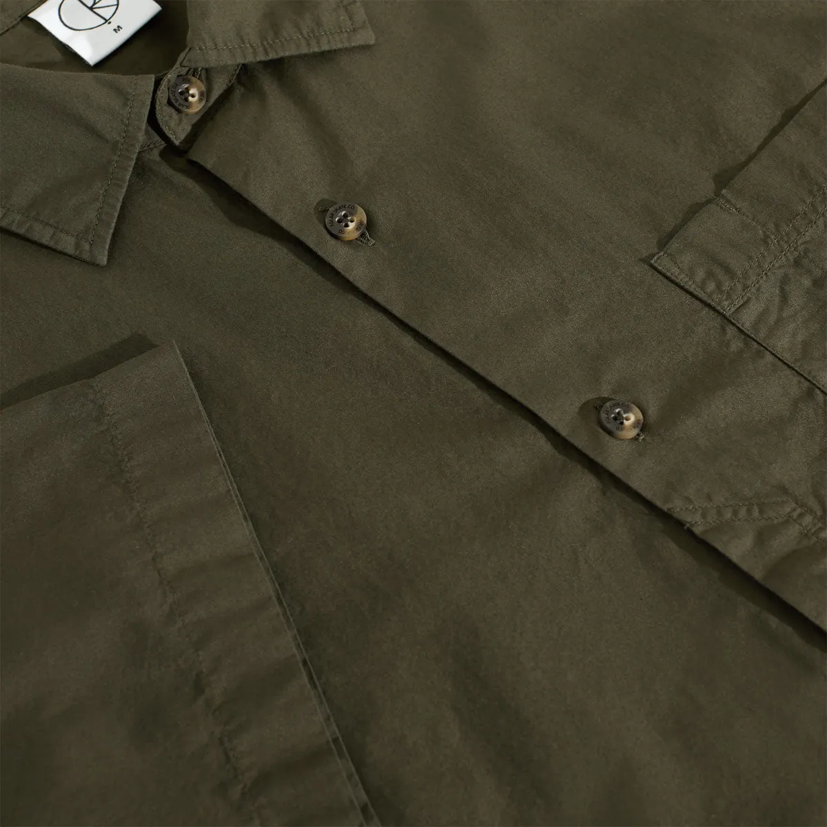 Eco Friendly Dye Polar Mitch Shirt - Dirty Black