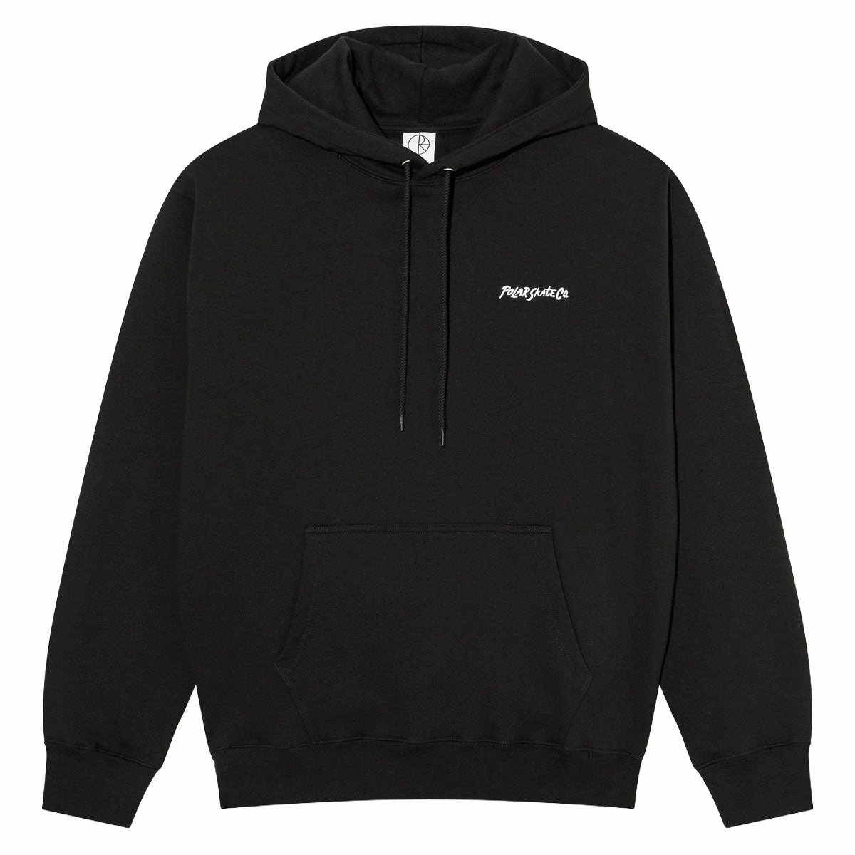 Polar Dave Surf Logo Hoodie - Black Temperature control Park Stroll