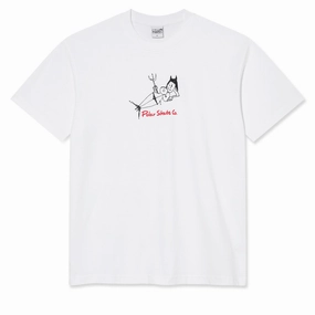 Polar Devil Woman T-Shirt - White 2025 Casual Outfit Kids playfulness