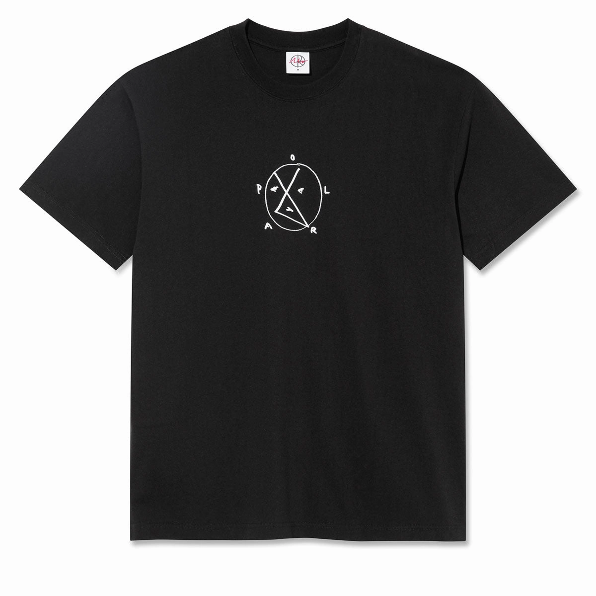 Polar Head T-Shirt - Black Abstract print Urban Casual