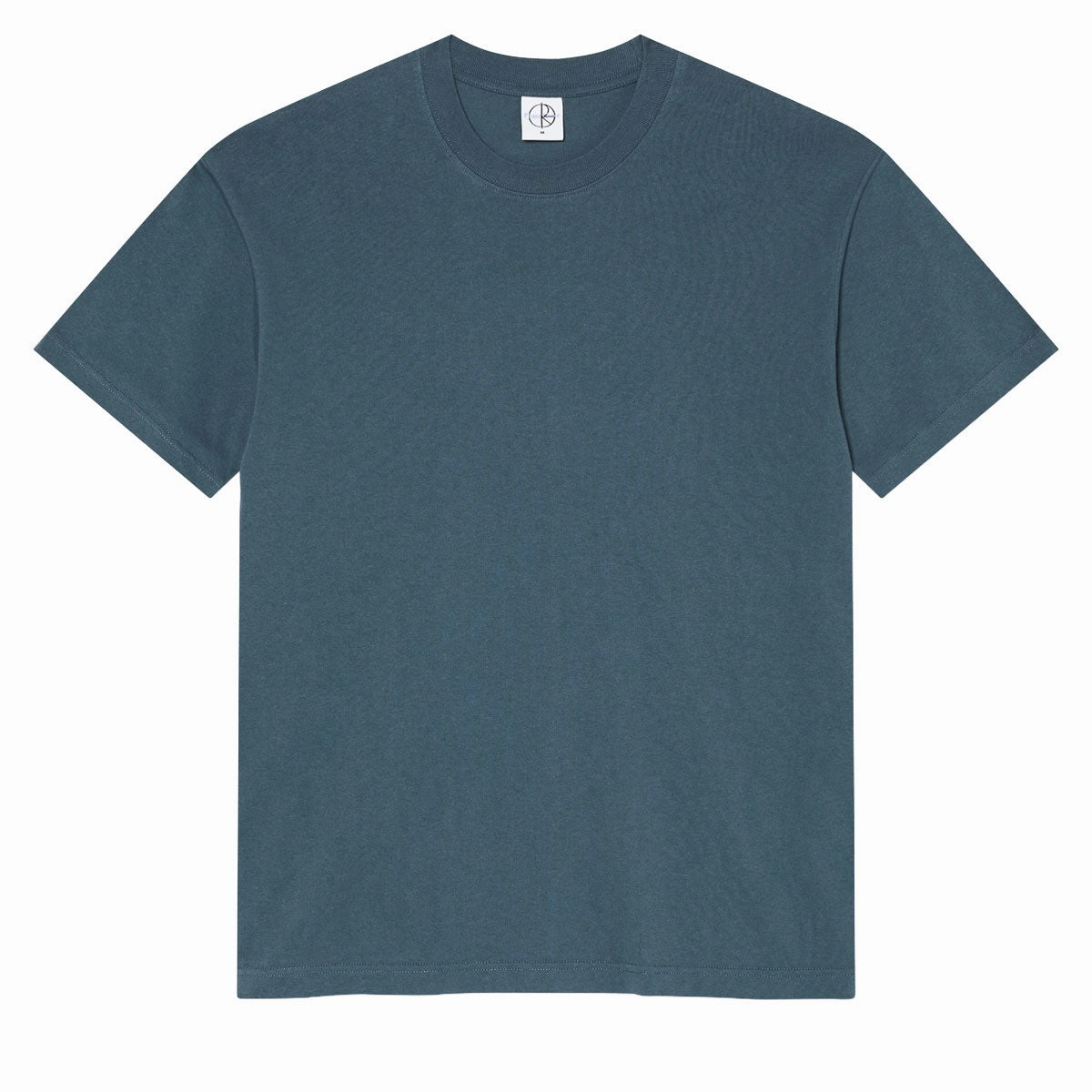 EcoConscious Processing Heathered Fabric Polar Noise T-Shirt - Grey Blue