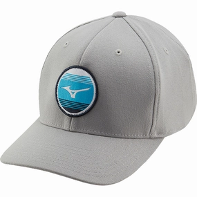 Mizuno 919 Snapback Cap - Light Grey birthday celebration Outfit Staple