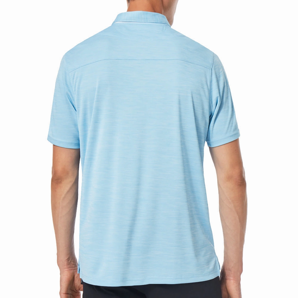 Oakley Aero Hydrolix Polo Shirt - Aviator Heather Soft Design