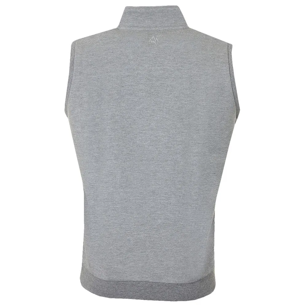 Status hypoallergenic material ProQuip Breeze 1/2 Zip Windproof Pullover Vest - Grey