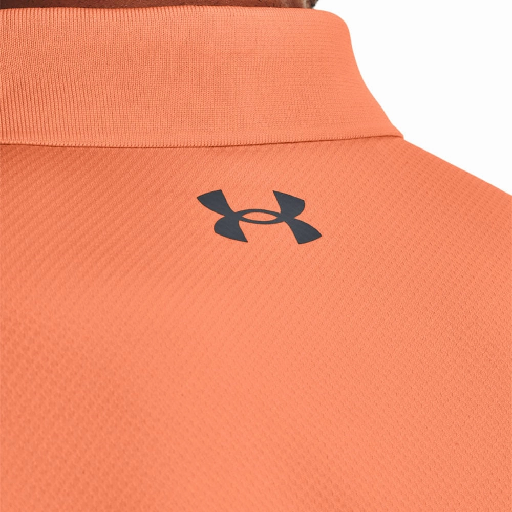 ReinforcedHems Seam Free Shoulders Under Armour Performance Polo Shirt 2.0 - Afterglow