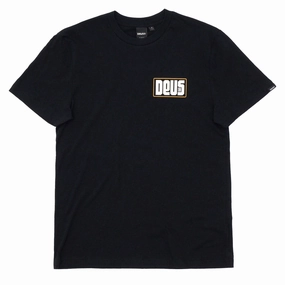Cozy And Warm Deus Ex Machina Outage T-Shirt - Black