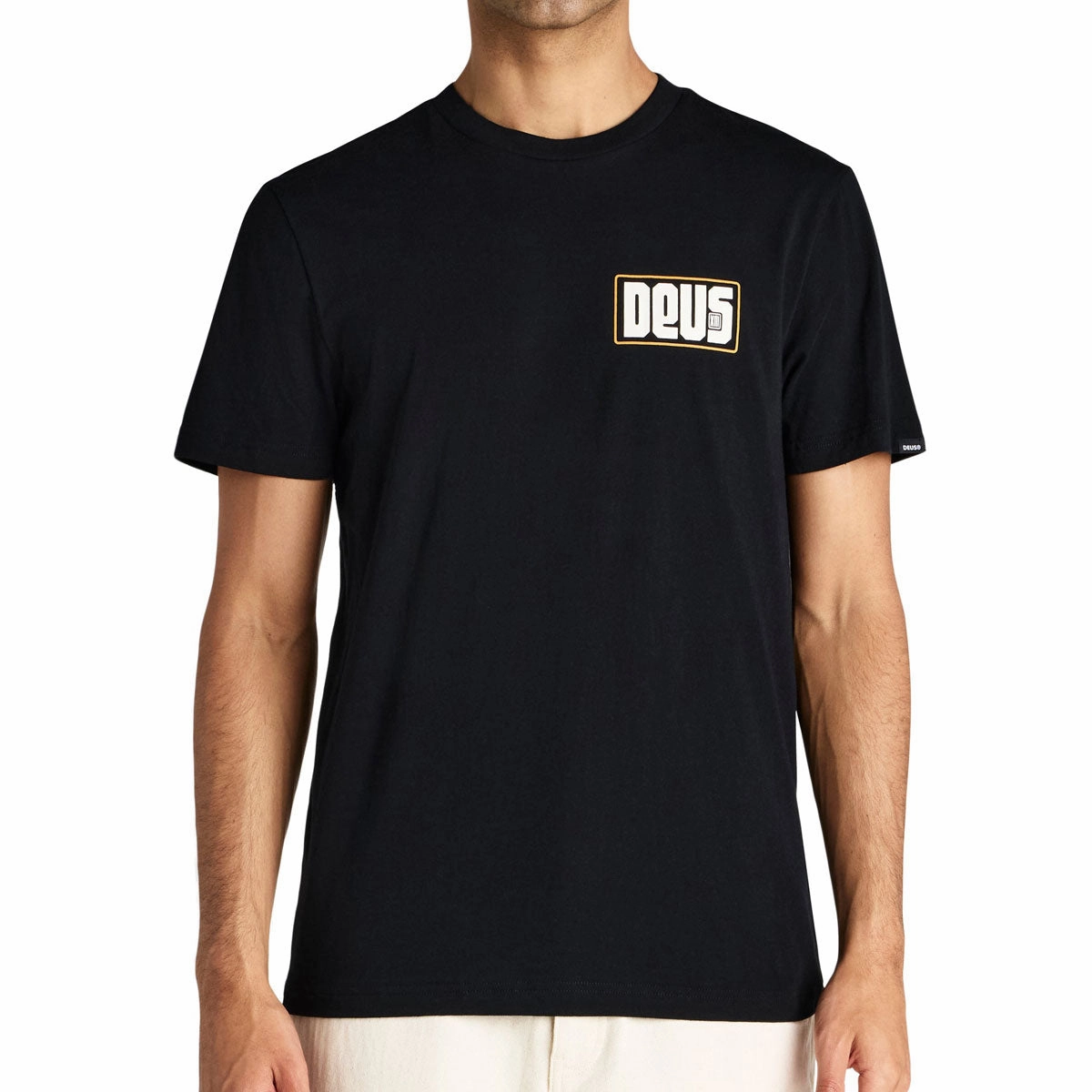 Deus Ex Machina Outage T-Shirt - Black Casual Statement