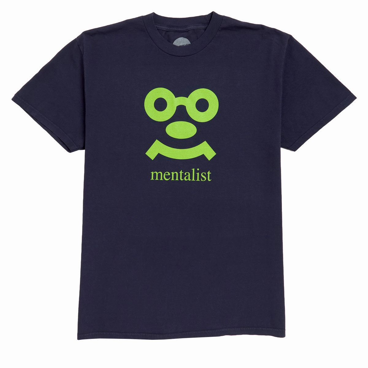Breathable Cotton Fabric Popwar Mentalist T-Shirt - Navy
