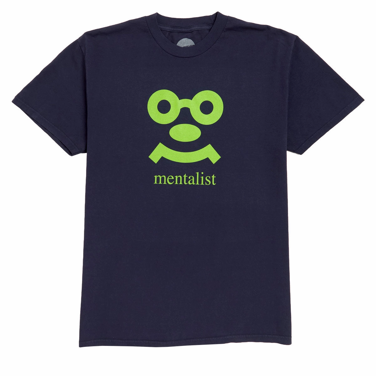 Fashion-Forward Look Popwar Mentalist T-Shirt - Navy
