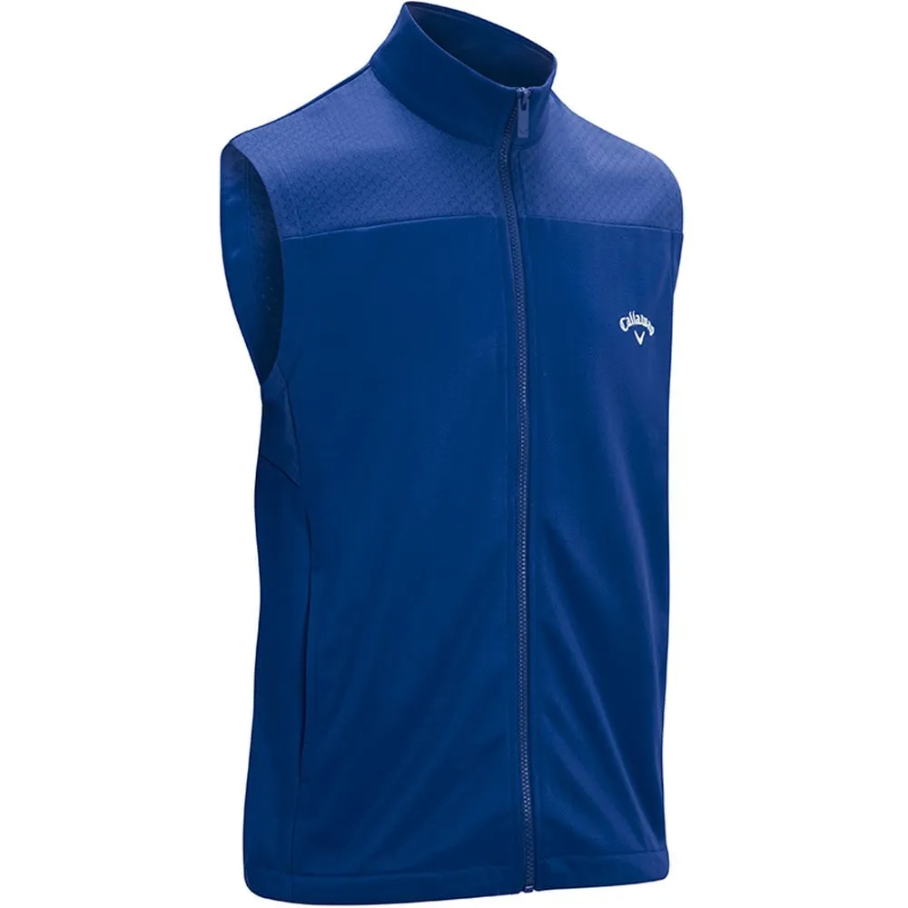man made Low Callaway Swing Tech Vest - Blue Tattoo