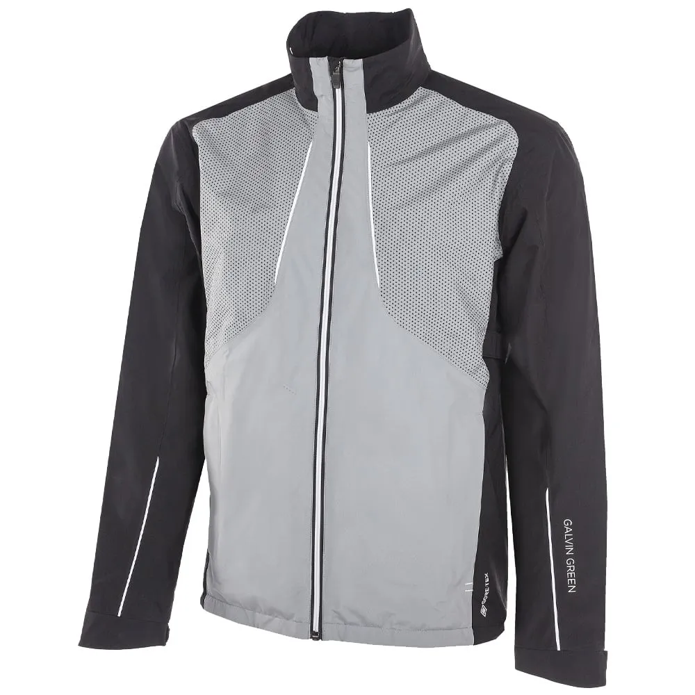 Galvin Green Albert Gore-Tex Waterproof Jacket - Sharkskin/Black/White Gloss Free Texture