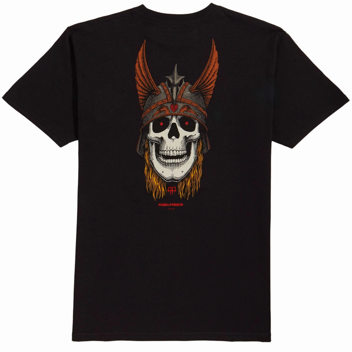 Powell-Peralta Andy Anderson Skull T-Shirt - Black Breathable touch Everyday Comfort