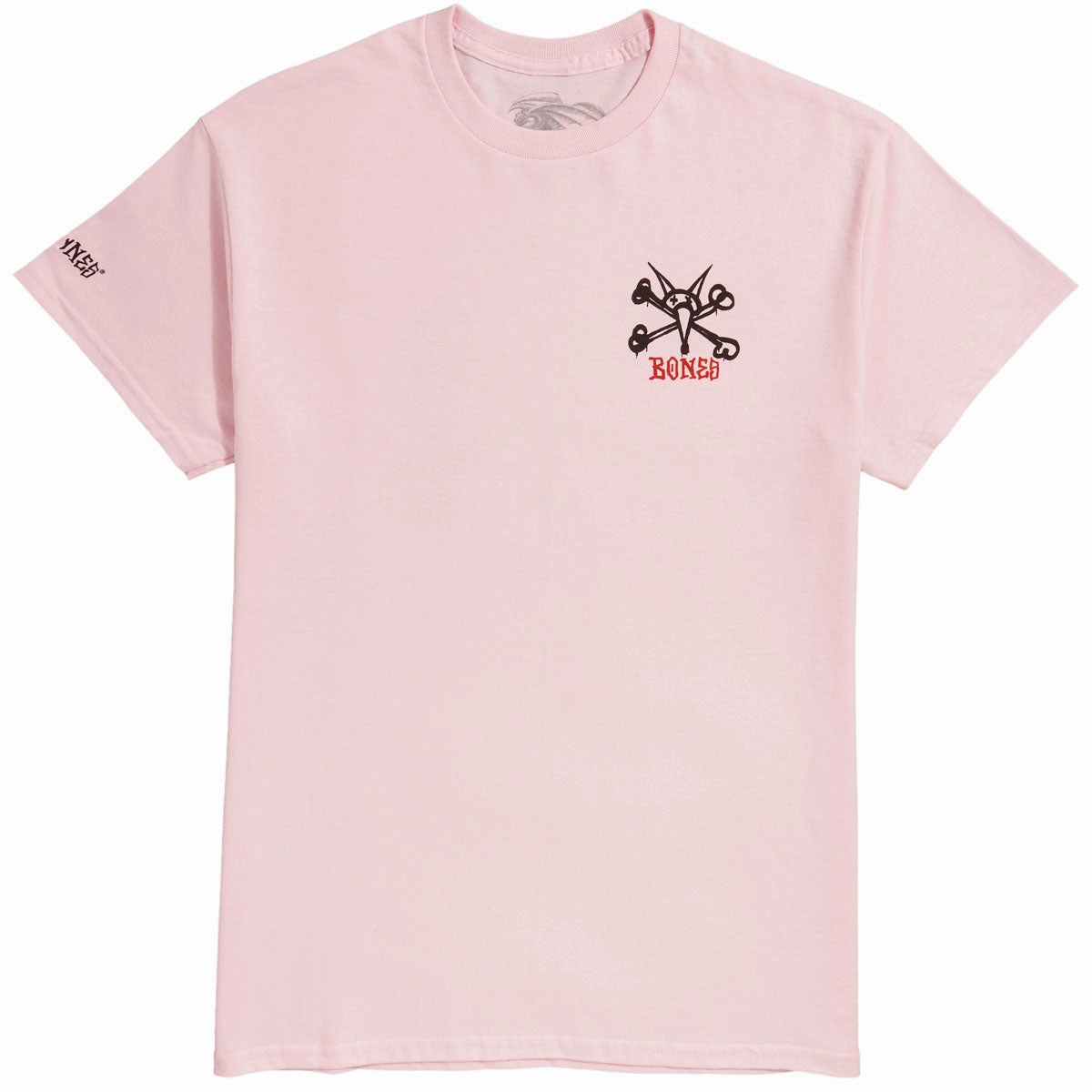 Powell-Peralta Rat Bones T-Shirt - Light Pink comfortable option Tubular Knit Structure
