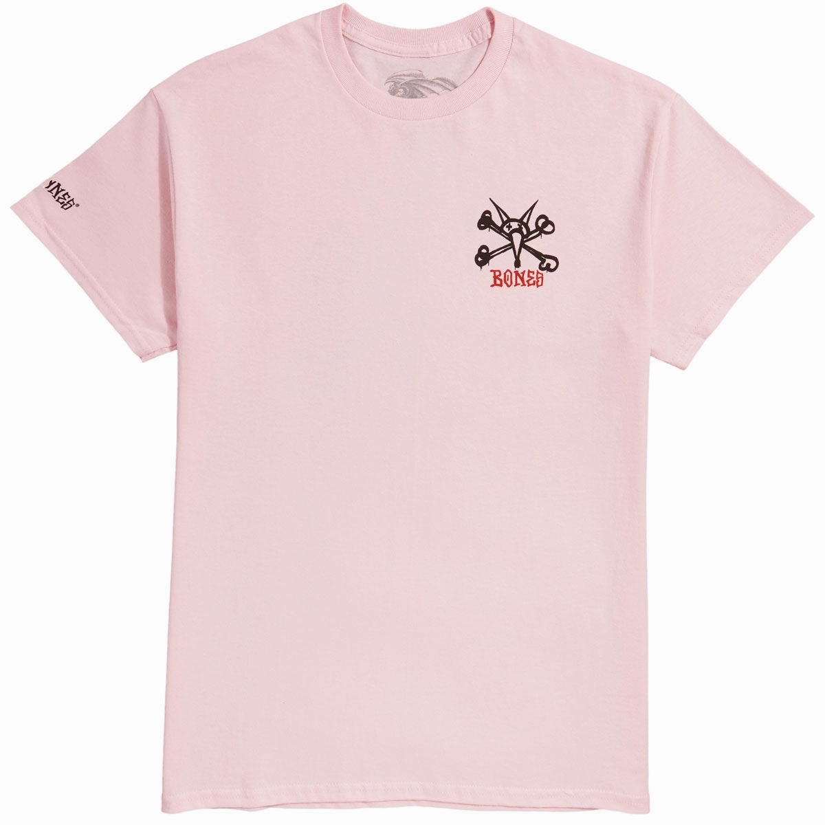 Powell-Peralta Rat Bones T-Shirt - Light Pink Classic Look Cozy Layers