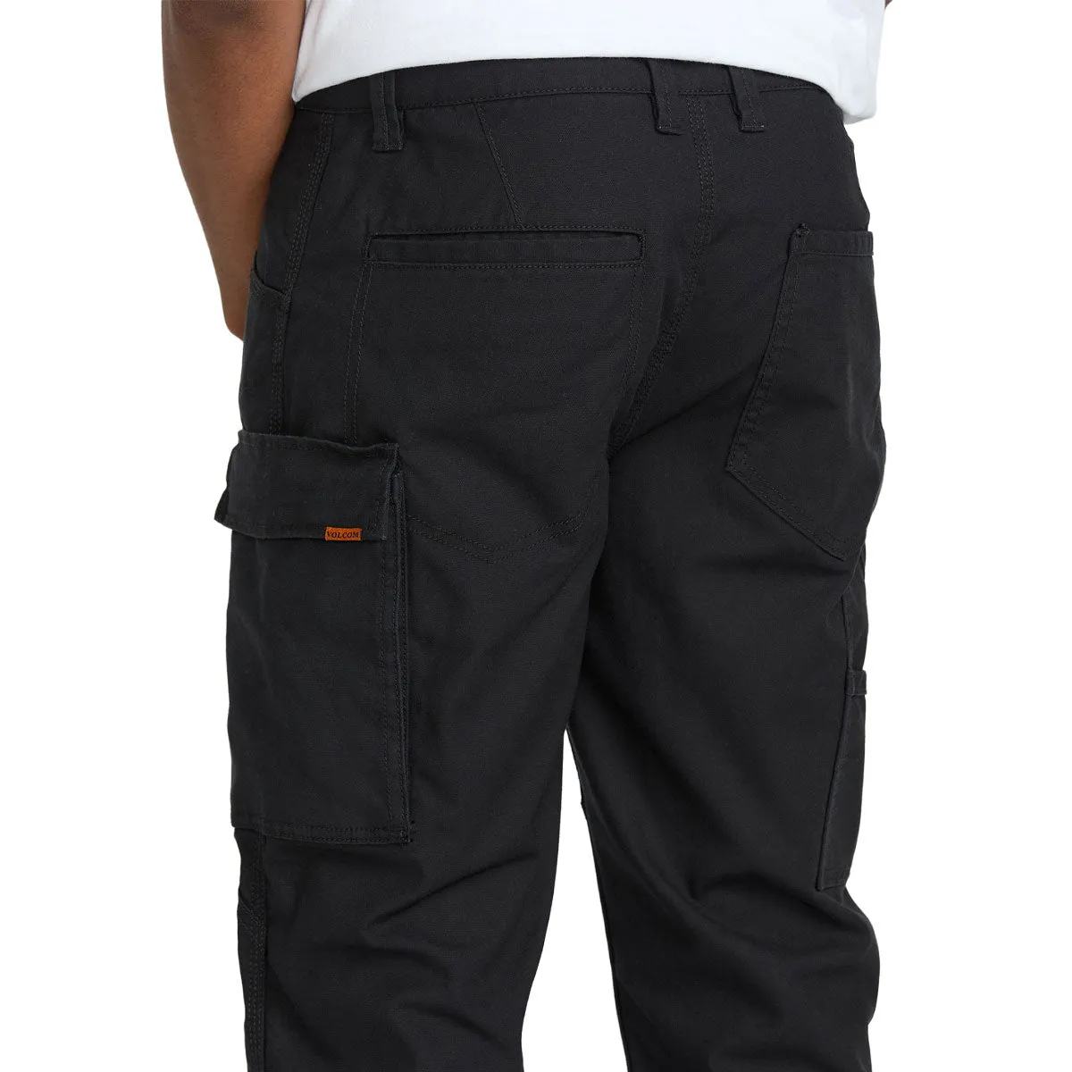 Volcom Caliper II Relaxed Work Pants - Black 2025 Relaxed Design